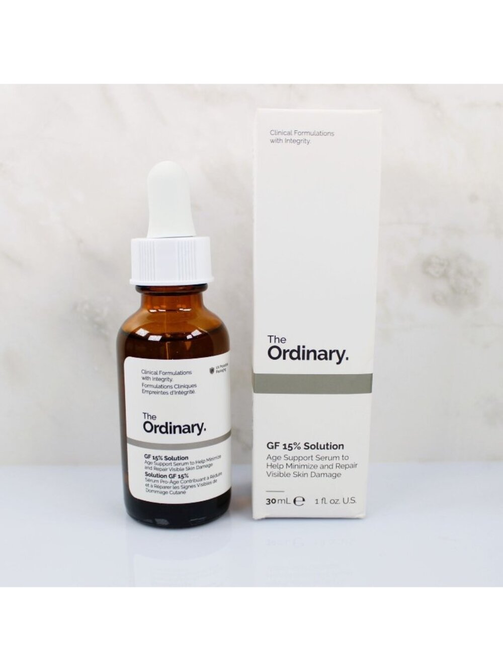 The Ordinary GF 15% Solution Age Support Serum 30 mL For Skin Damage Repair